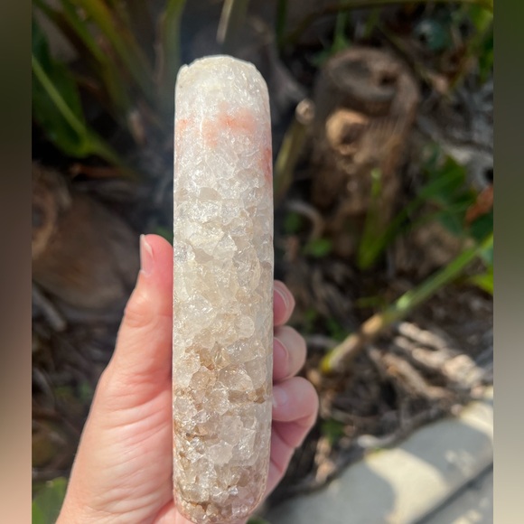 Pink Amethyst Quartz Crystal Slab - Picture 7 of 11